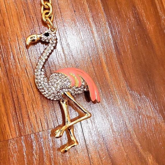 NWT Paradies flamingo key chain - Picture 2 of 5